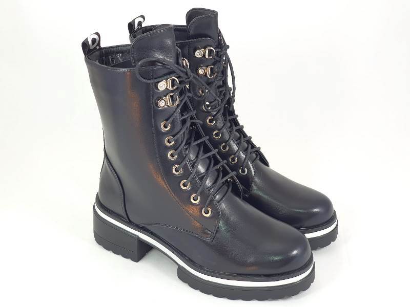 Bocanci dama negri Kona biashoes.ro imagine reduceri